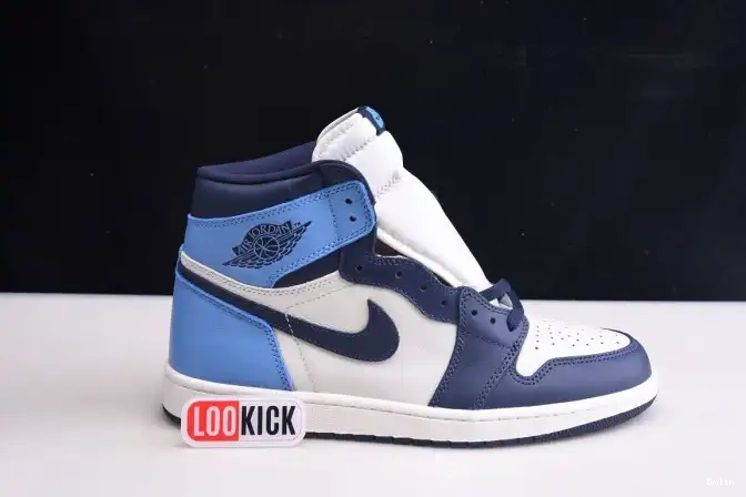 Bmlin Jordan Retro High Obsidian OG 1 Air 555088-140 0608
